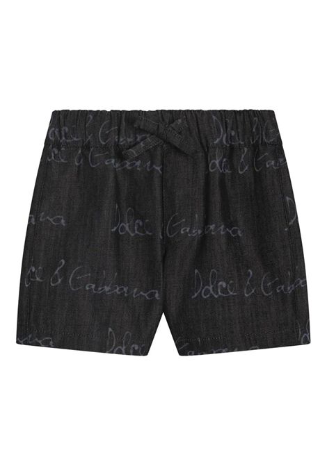 Bermuda con logo DOLCE & GABBANA KIDS | L13Q60 LDC87S9000